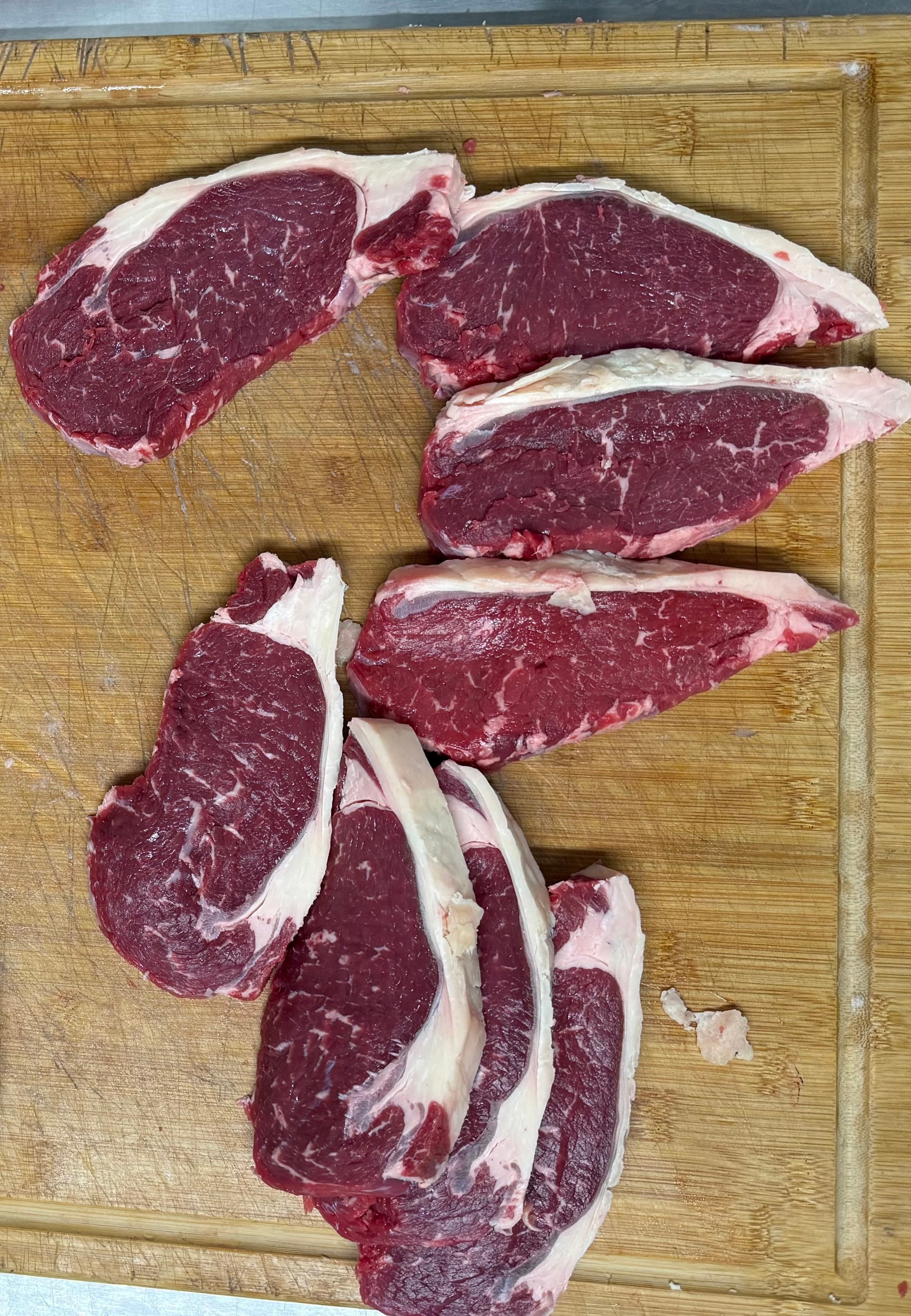 Sirloin steaks